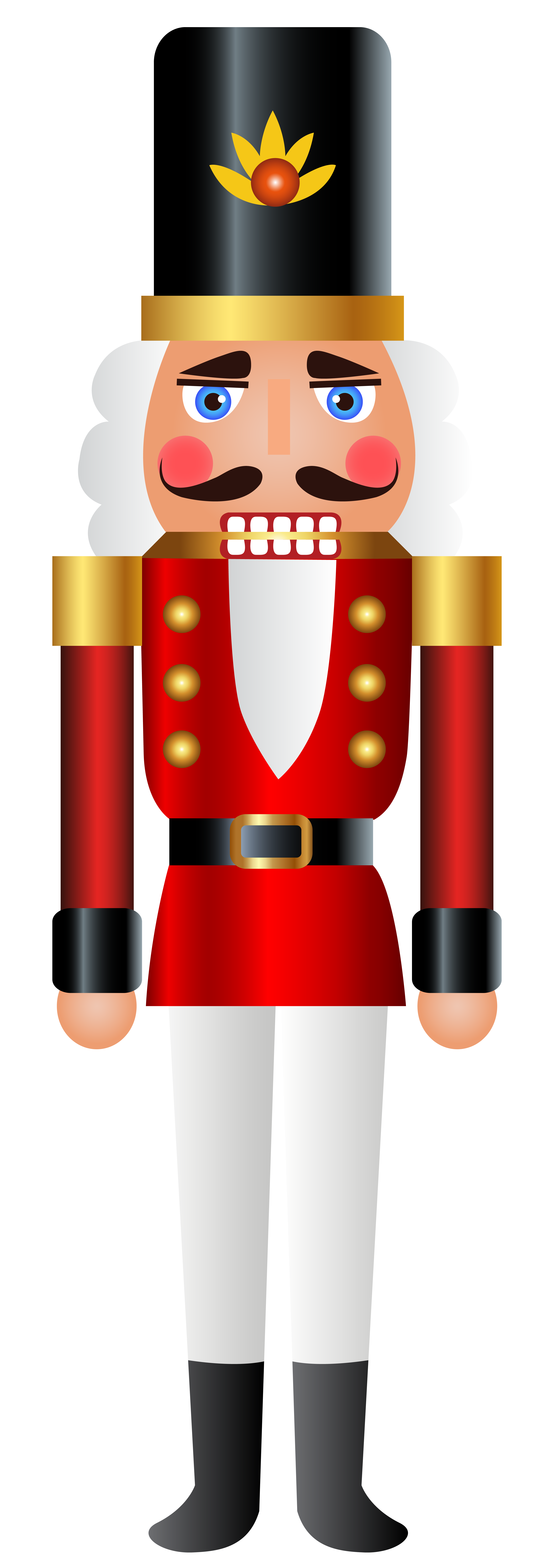3429x9709 Clipart Nutcracker