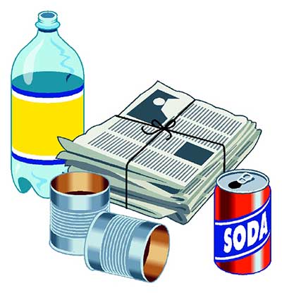 400x419 Non Recyclable Waste Clipart