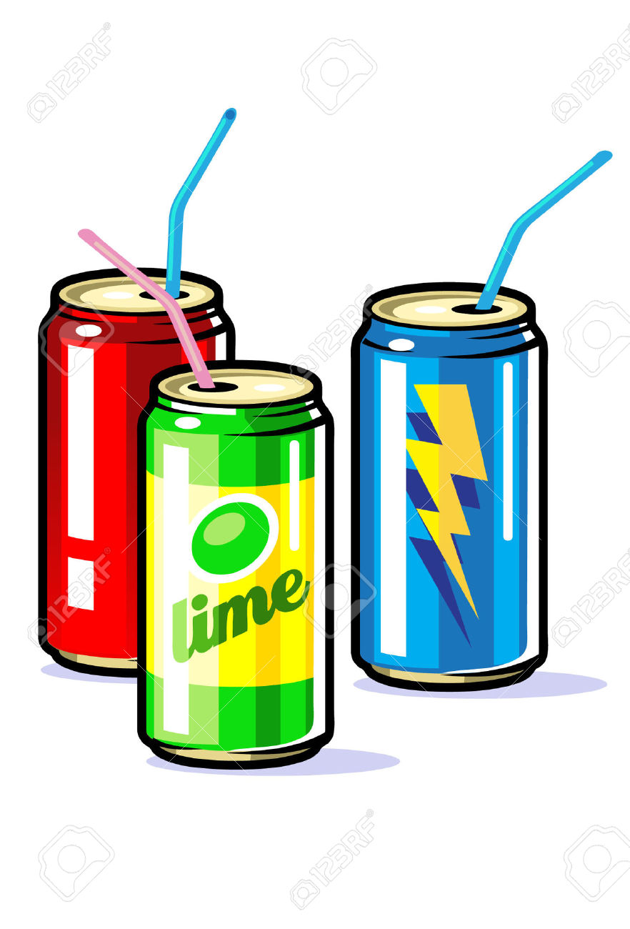882x1300 Straw Clipart Pop Can