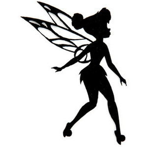300x300 Silhouette Tinkerbell Clipart 2
