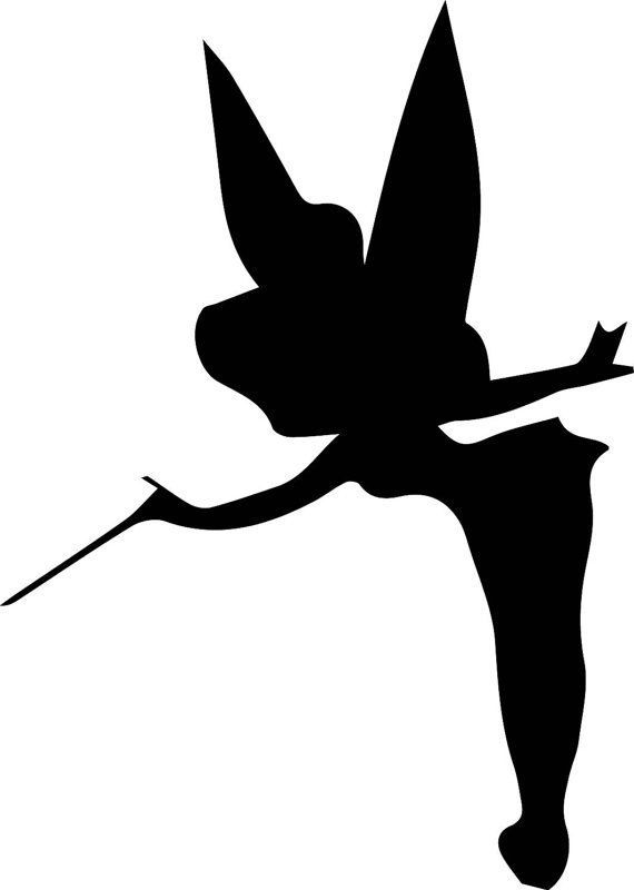 570x800 Shadows Clipart Tinkerbell