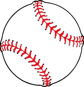 291x300 Small Baseball Clip Art