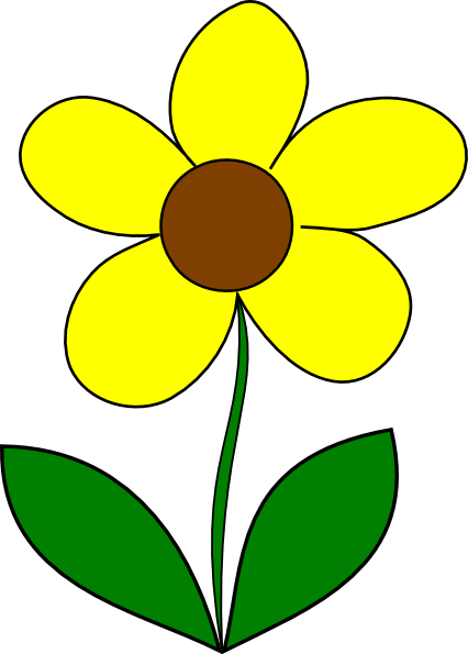426x595 Sunflower Clipart Tiny