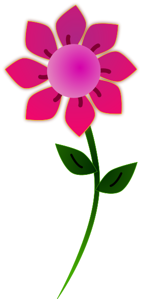 286x600 Flower Clipart Small Flower