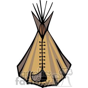 300x300 House Clipart Native American
