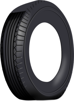 256x347 Tire Clip Art
