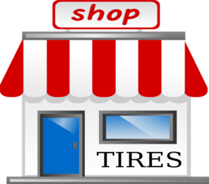 300x264 Tire Shop Clip Art
