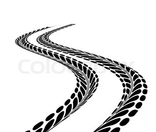 320x270 Speedometer Vector Illustration. Styling By Tire Tracks. Vector
