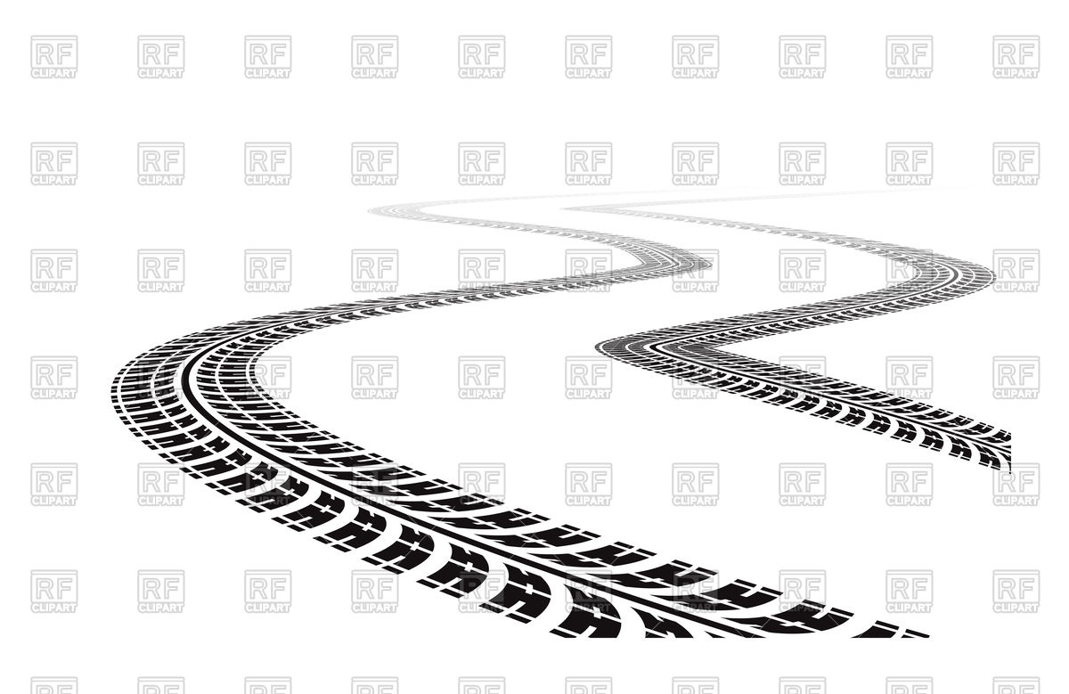 Tire Tracks Clipart | Free download on ClipArtMag