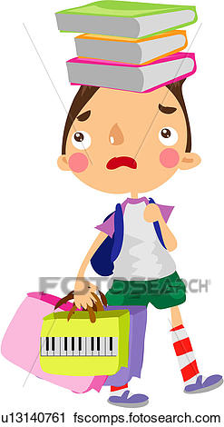 247x470 Clipart Of Tired, Backpack, Stress, Holding Bag, School Bag