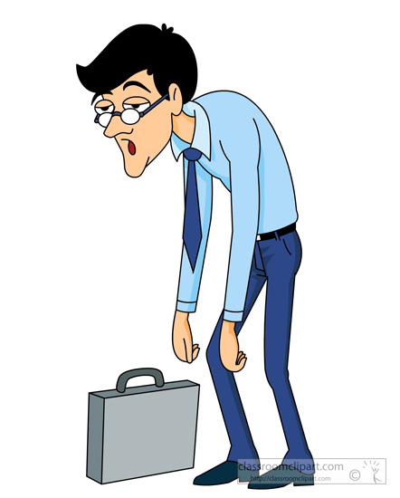 Tired Person Clipart | Free download on ClipArtMag