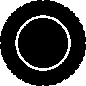 300x300 Tires Clipart Outline