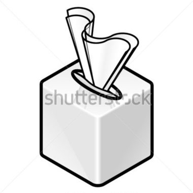 380x380 White Cube Clipart