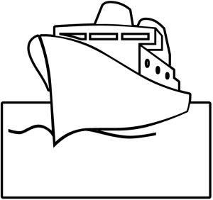 300x282 Elegant Steam Liner Clip Art Download