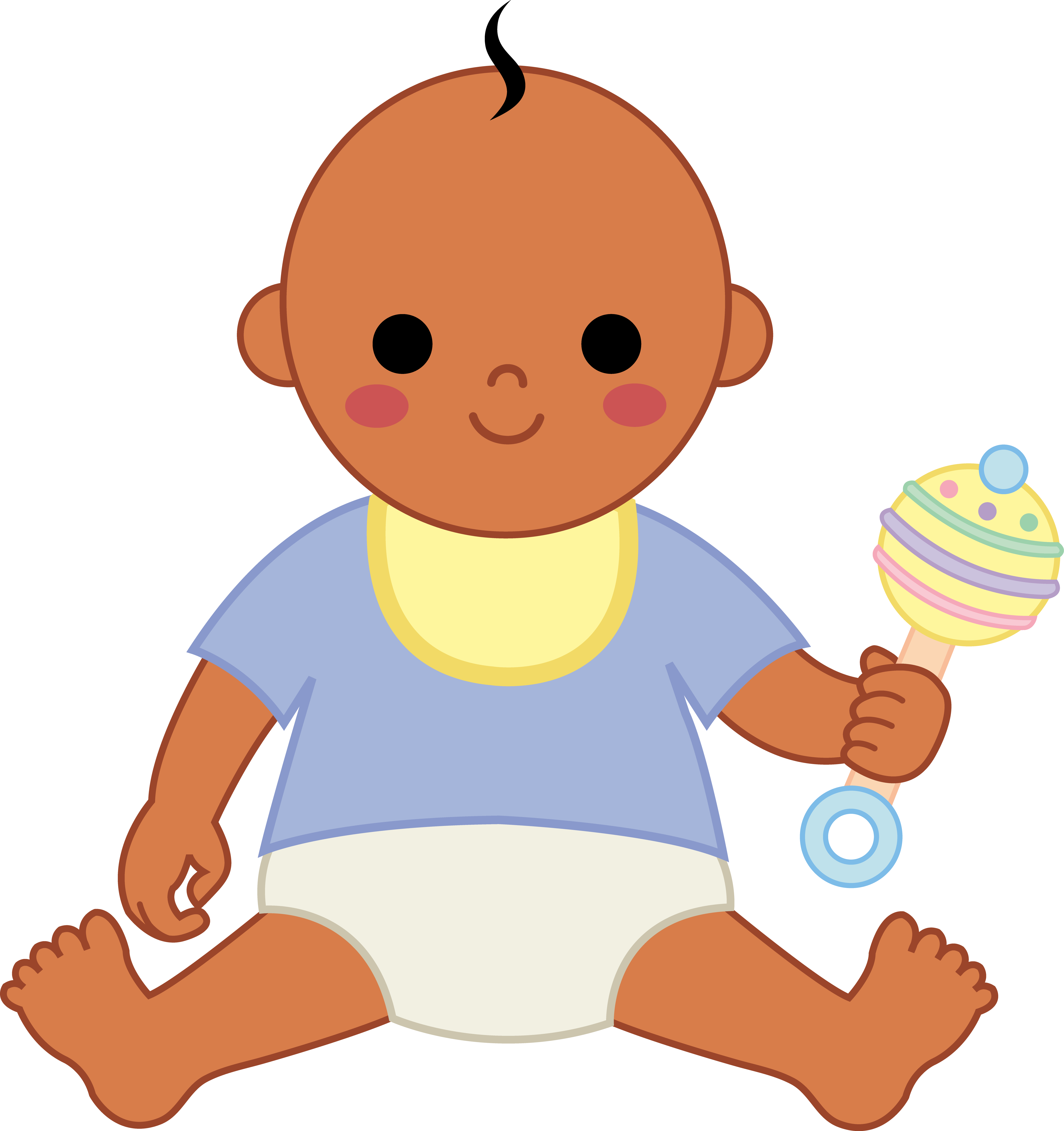 5175x5502 Clipart Baby Pictures