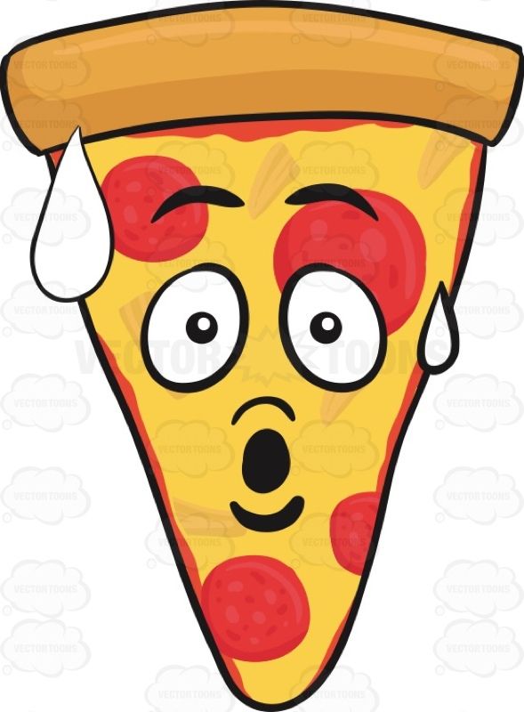 589x800 Pizza Clipart Smiley Face