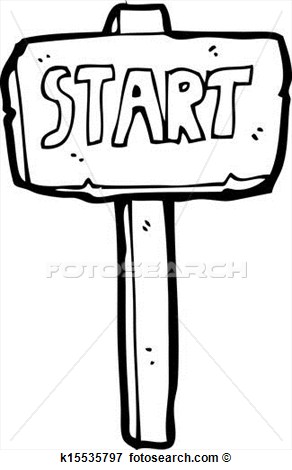 292x470 Start Ziel Clipart