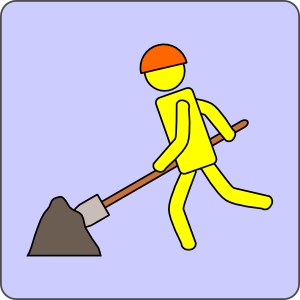 300x300 Road Work Clip Art