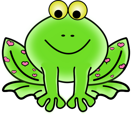 460x400 Toad Clipart Valentine