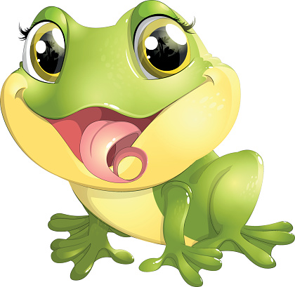 420x409 Toad Clipart Frog Tongue