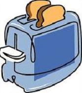 166x187 Free Toaster Clipart