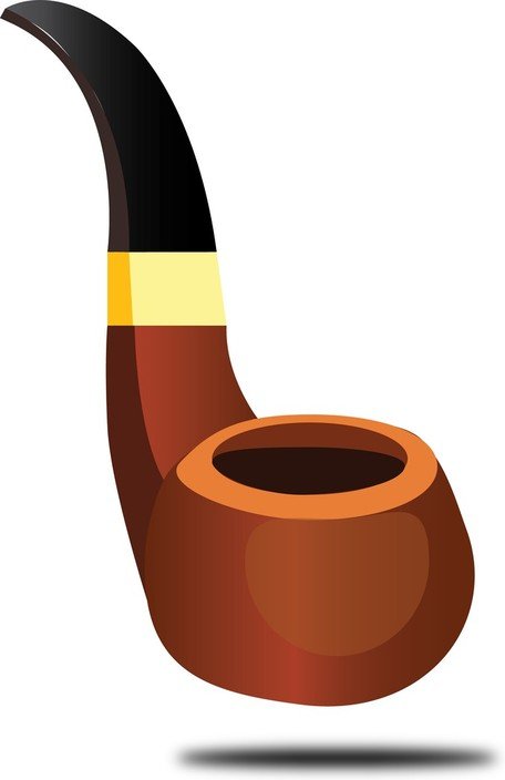 456x704 Free Vector Tobacco Pipe, Cliparts