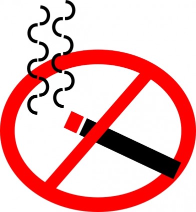 392x425 Tobacco Clipart No Smoking