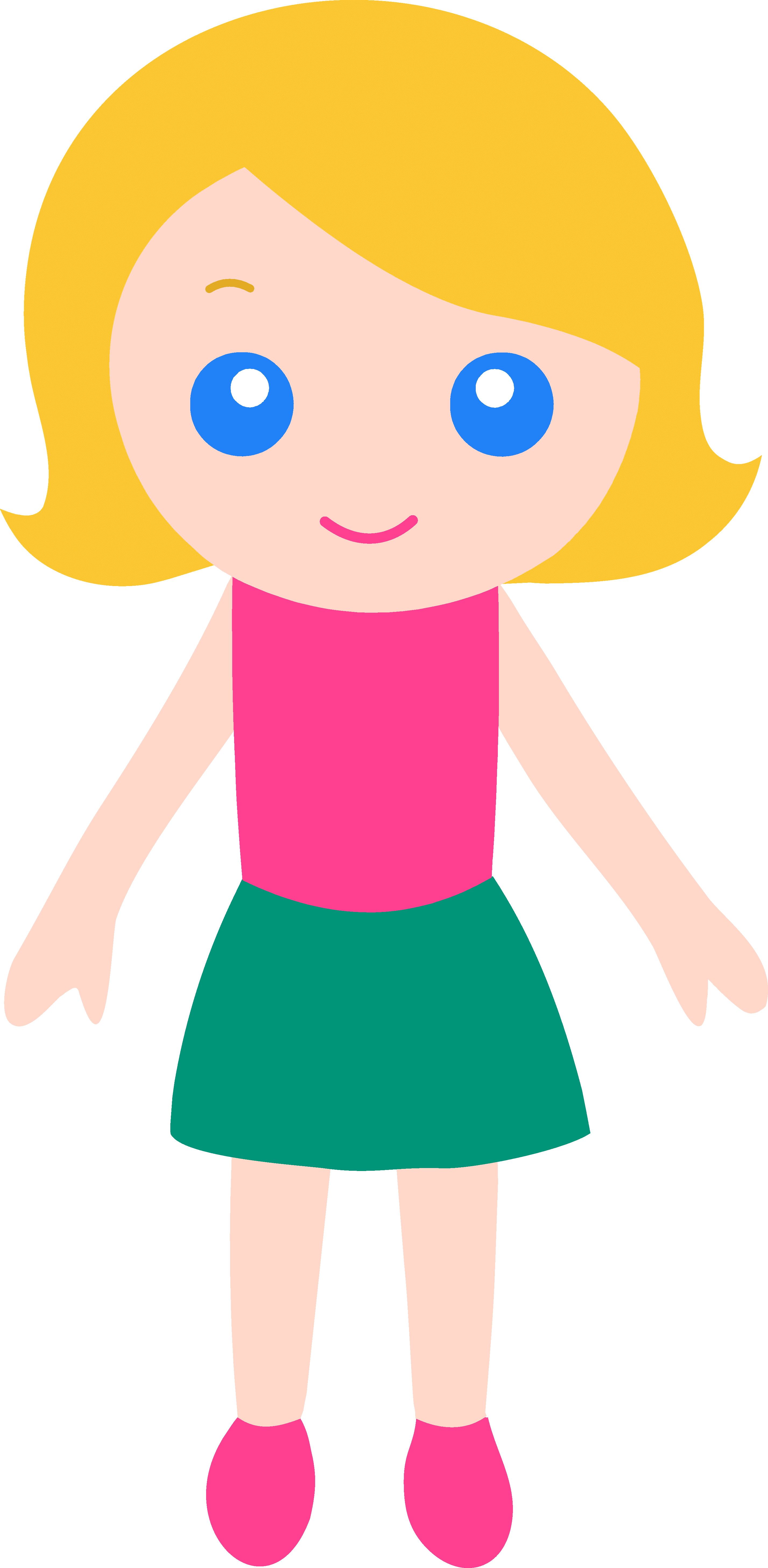 2854x5822 Blonde Clipart Toddler