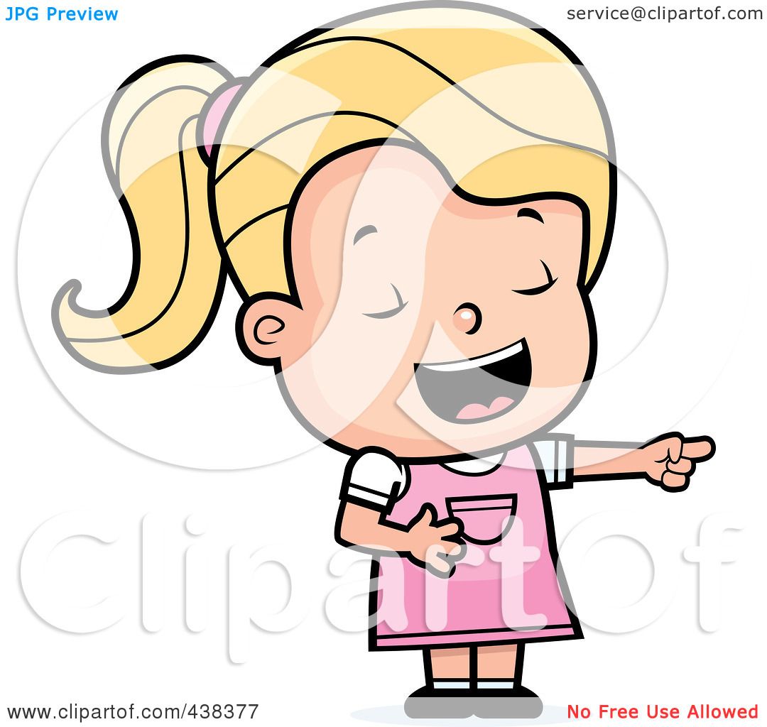 1080x1024 Royalty Free (Rf) Clipart Illustration Of A Blond Toddler Girl