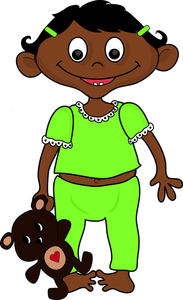 183x300 Toddler Clipart Image