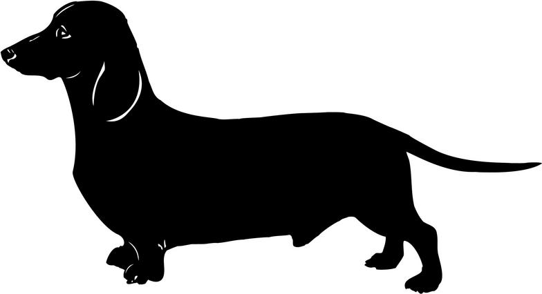 784x426 Clipart Dachshund