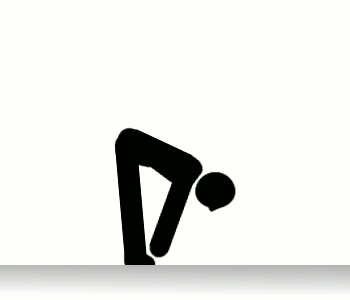 350x300 Toe Touch Stretch Clip Art