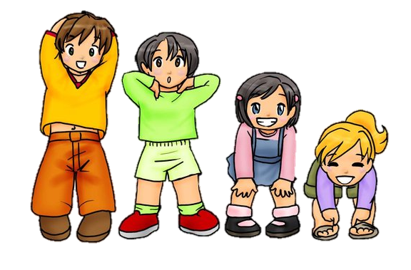 576x379 Touch Toes Clipart Collection