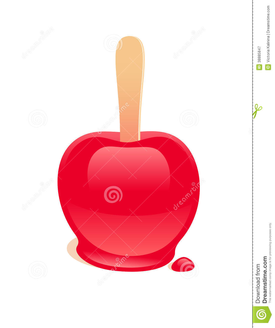 1090x1300 Candy Apple Clipart