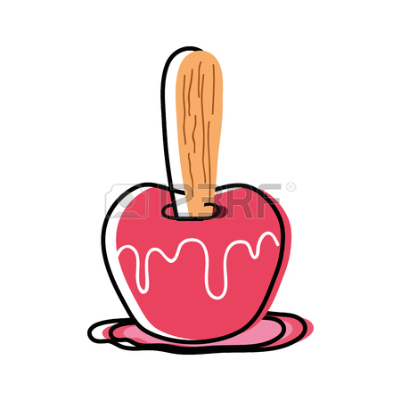 450x450 432 Caramel Apples Stock Illustrations, Cliparts And Royalty Free