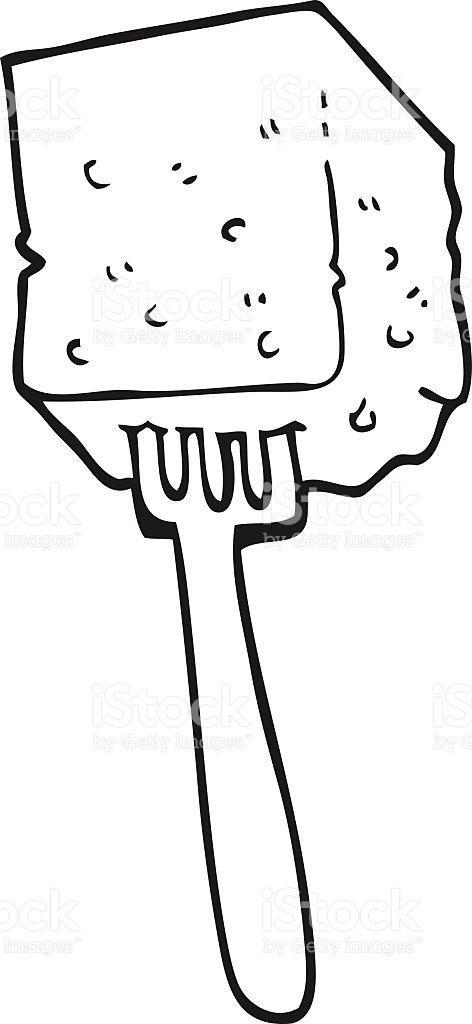 472x1024 Tofu Clipart Black And White