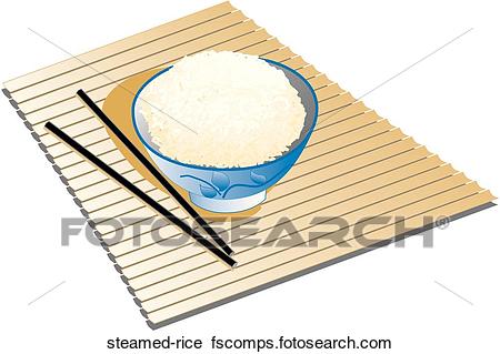 450x319 Clipart Of Steamed Rice Steamed Rice