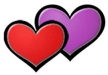 350x244 Two Hearts Together Clip Art Cliparts