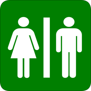 297x298 Toilet Green Clip Art