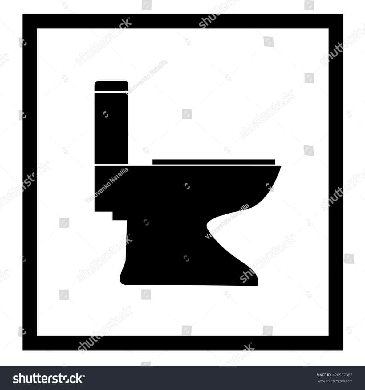 1185x1264 Toilet Clipart Black And White