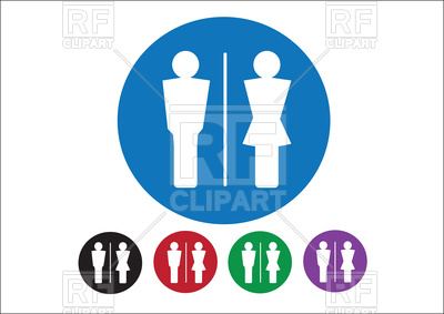 400x283 Man And Woman Icons