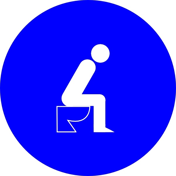 600x600 Stefann Sitting On Toilet Clip Art Free Vector In Open Office