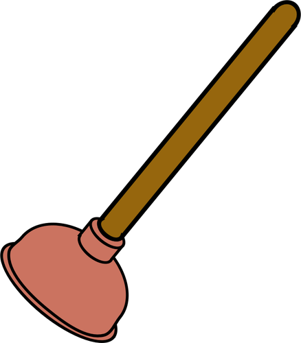 438x500 Vector Clip Art Of Toilet Plunger Public Domain Vectors