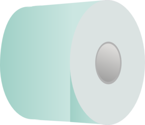 299x258 Toilet Paper Clip Art
