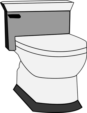 300x389 Free Toilet Clipart Pictures