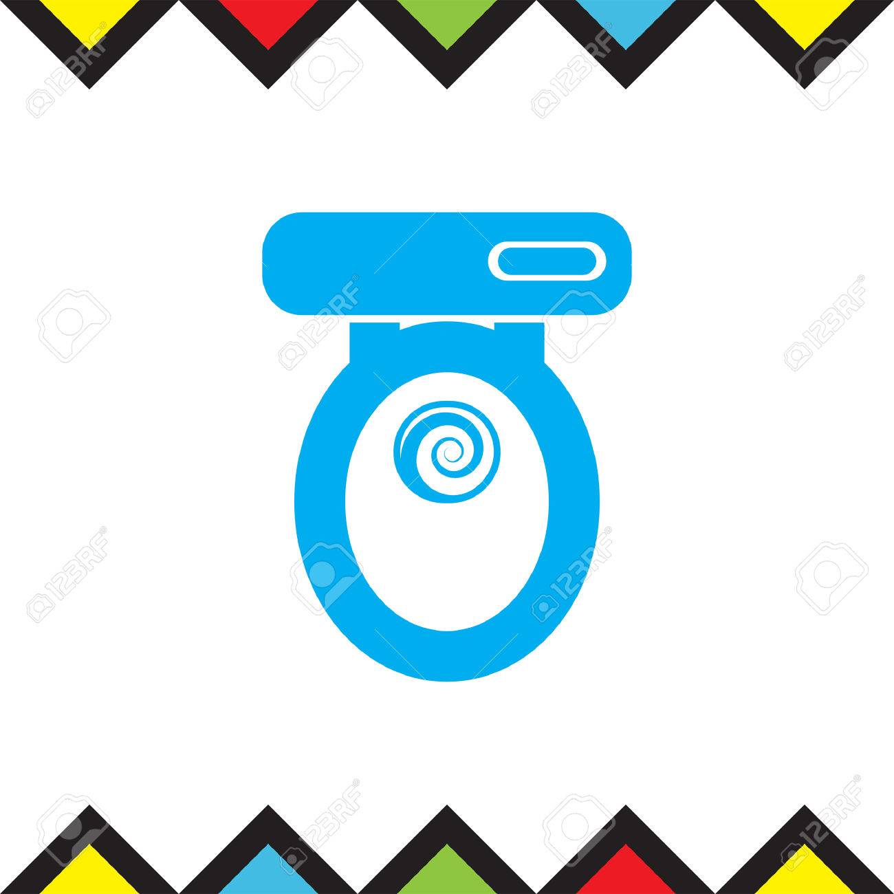 1300x1300 Toilet Seat Vector Icon. Bathroom Sign. Water Closet Symbol