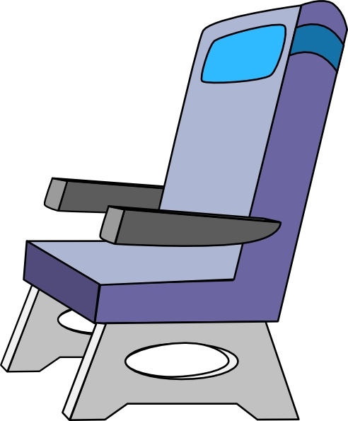 492x595 Airplane Seat Clip Art Free Vector In Open Office Drawing Svg