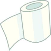 169x170 Clipart Of Toilet Paper Rolls And Dispensers K5254431