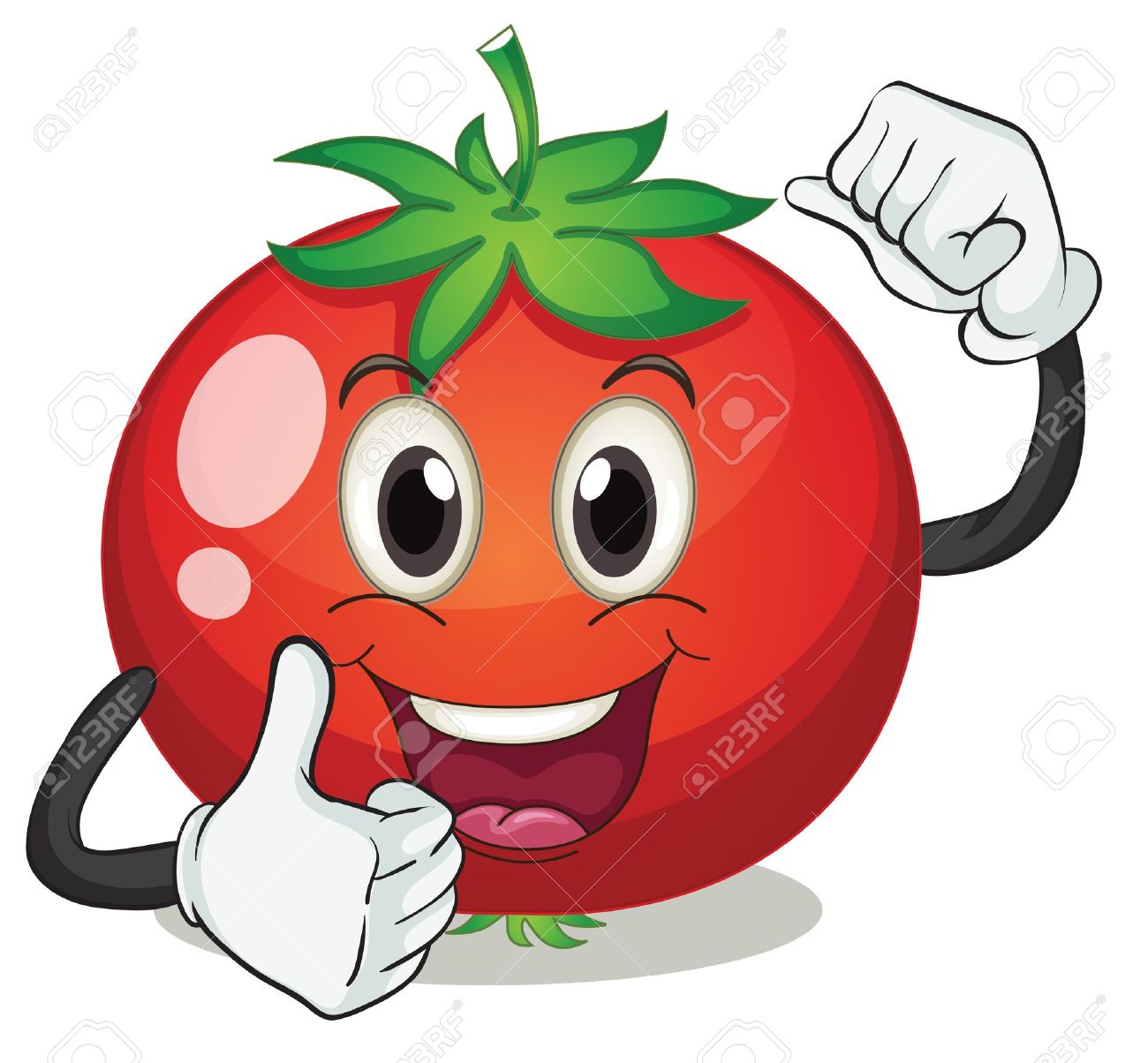 1300x1204 Tomato Clipart Cartoon