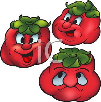 349x350 Cartoon Of Healthy Food Lycopene Rich Tomatoes